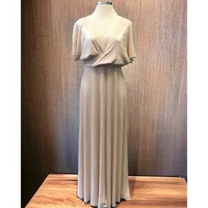 Style Plus Boutique Size 2X Gold Evening Long Dress‎